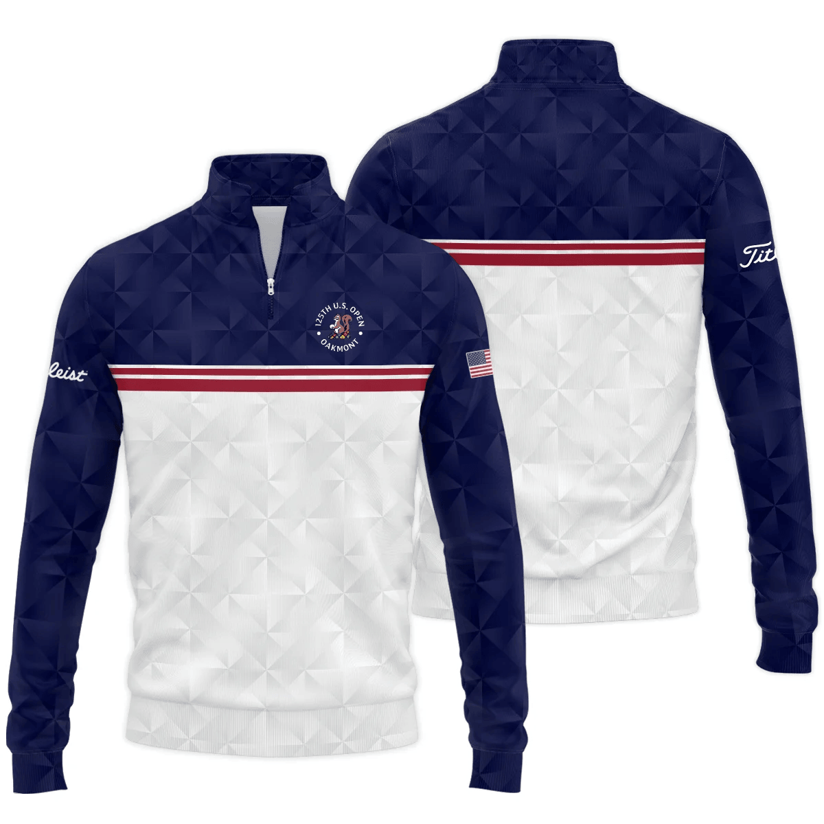 2025 125th U.S. Open Titleist Golf Quarter-Zip Shirt Golf Merch Fathers Day Gifts For Golfers-1