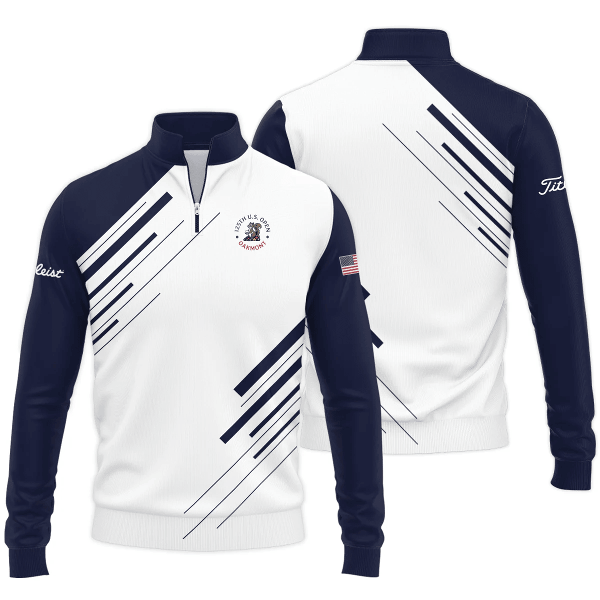 2025 125th U.S. Open Titleist Golf Quarter-Zip Shirt Golf Merch Gift For Golfer Husband-1