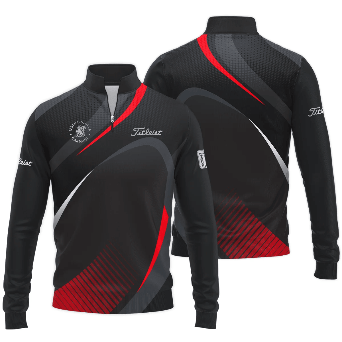 2025 125th U.S. Open Titleist Golf Quarter-Zip Shirt Golf Merch Gifts For Father's Day From Son-1