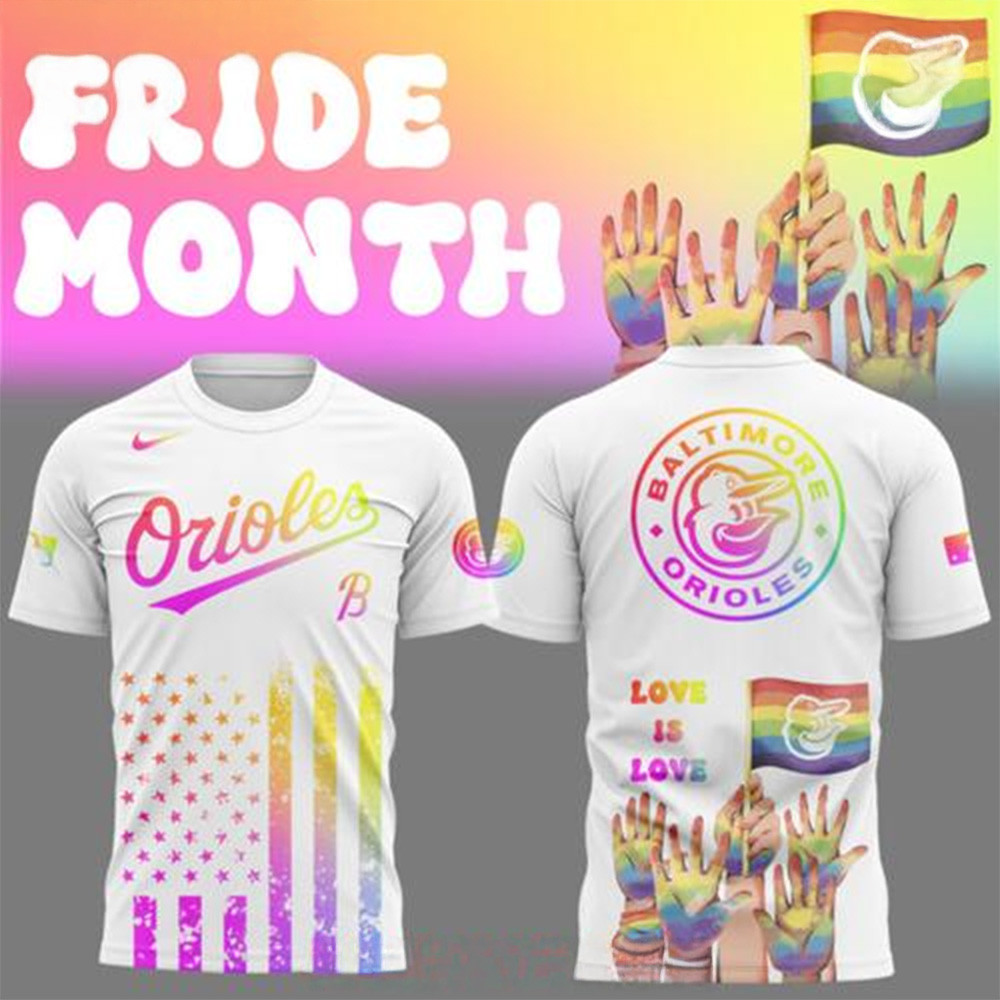 2025 Baltimore Orioles Pride Month Special Shirt Baltimore Orioles Merch Father's Day Gifts-1 2025 Baltimore Orioles Pride Month Special Shirt Baltimore Orioles Merch Father's Day Gifts-1