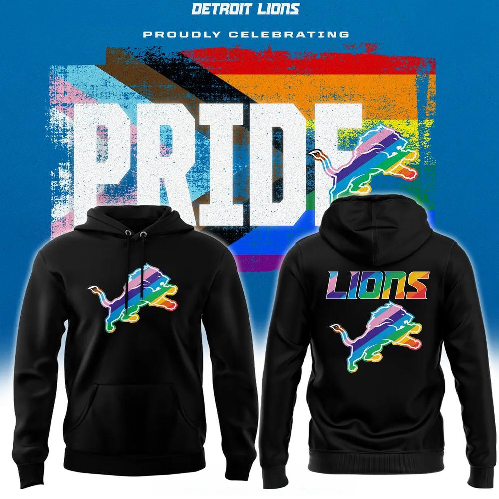 2025 Detroit Lions Pride Celebration Edition Hoodie Detroit Lions Merch Gifts For Gays-1