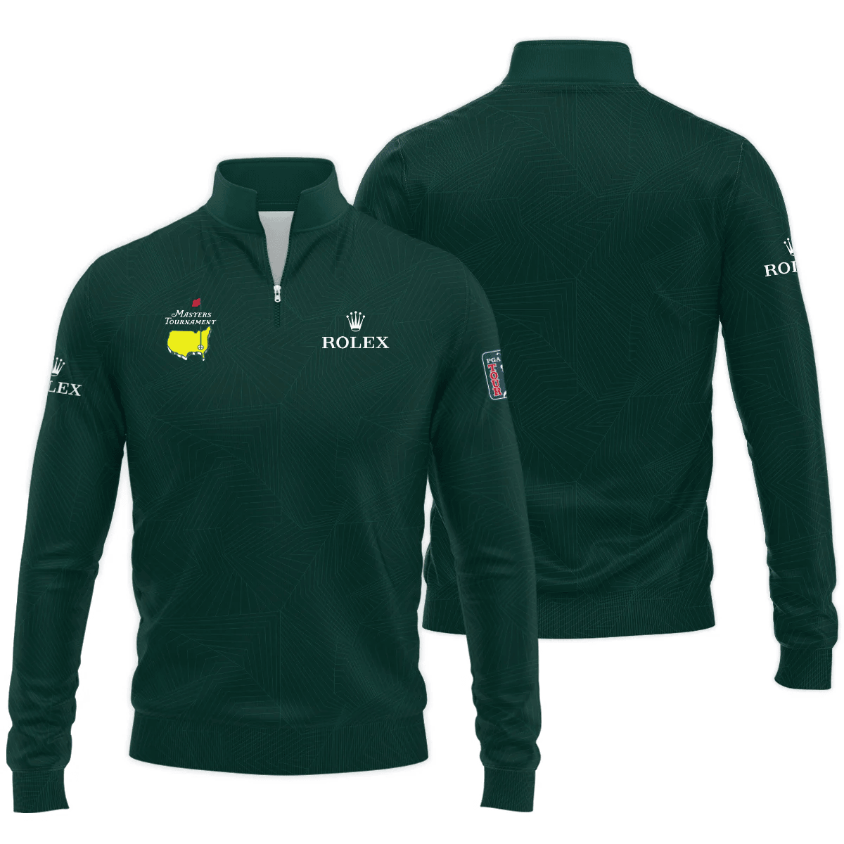 2025 Masters Tournament Rolex Golf Quarter-Zip Shirt Golf Merch Gift For Golfer Dad-1 2025 Masters Tournament Rolex Golf Quarter-Zip Shirt Golf Merch Gift For Golfer Dad-1