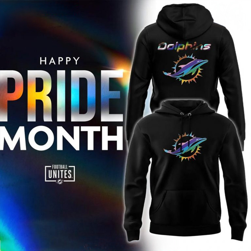 2025 Miami Dolphins Pride Month Edition Hoodie Miami Dolphins Merch LGBT Gifts-1 2025 Miami Dolphins Pride Month Edition Hoodie Miami Dolphins Merch LGBT Gifts-1