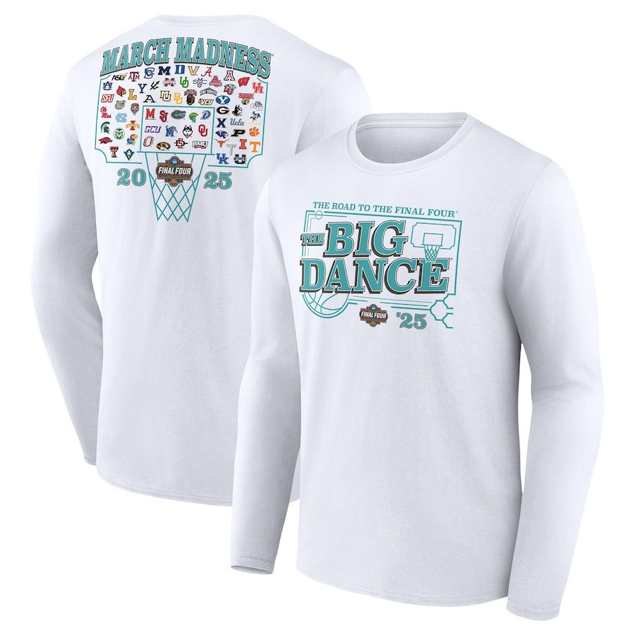 2025 NCAA Men's Basketball Tournament March Madness Buzzer Beater Long Sleeve Shirt-1