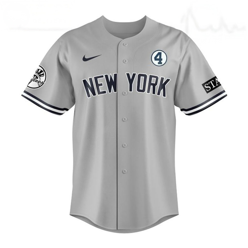 2025 New York Yankees X Lou Gehrig The Iron Horse Baseball Jersey Fathers Day Presents-1 2025 New York Yankees X Lou Gehrig The Iron Horse Baseball Jersey Fathers Day Presents-1