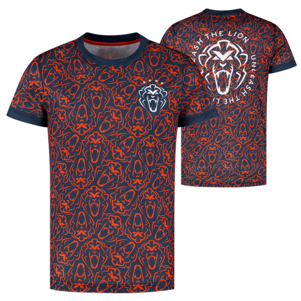 2025 Orange Lion Shirt Max Verstappen Merch Red Bull Racing Gear Gifts For Husband-1