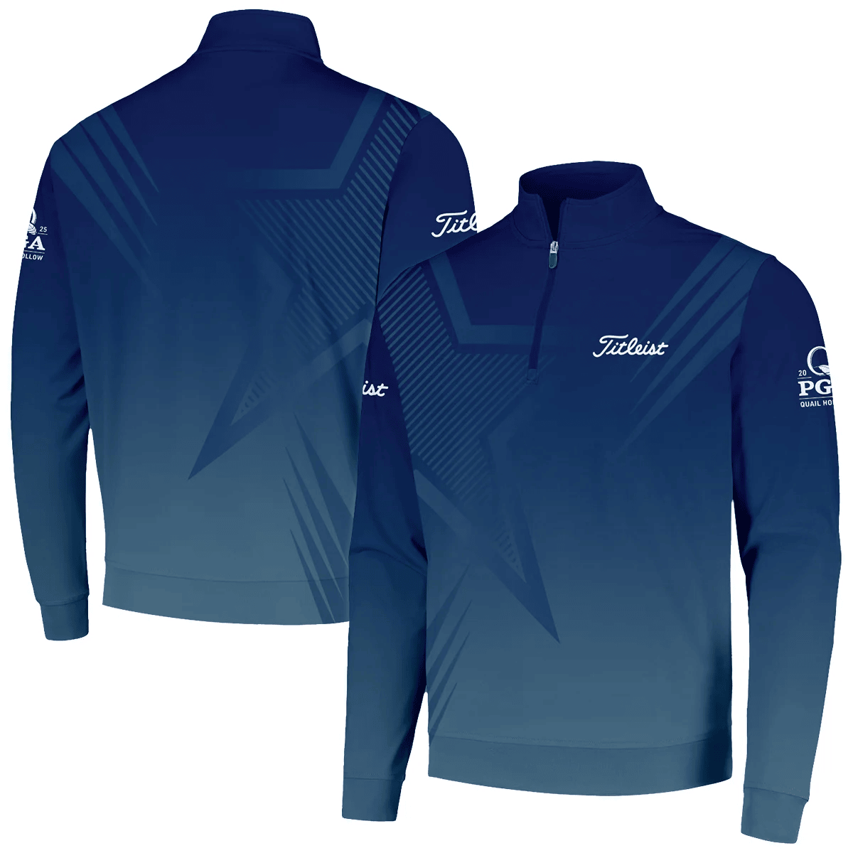 2025 PGA Championship Titleist Golf Quarter-Zip Shirt Golf Merch Awesome Father's Day Gifts-1