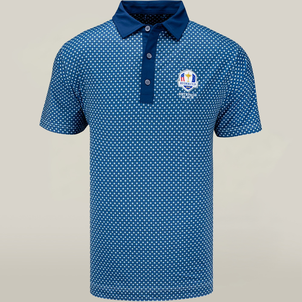2025 Ryder Cup Golf Merch Polo Shirt Bethpage Black Wonderful Ryder Cup Merchandise-1