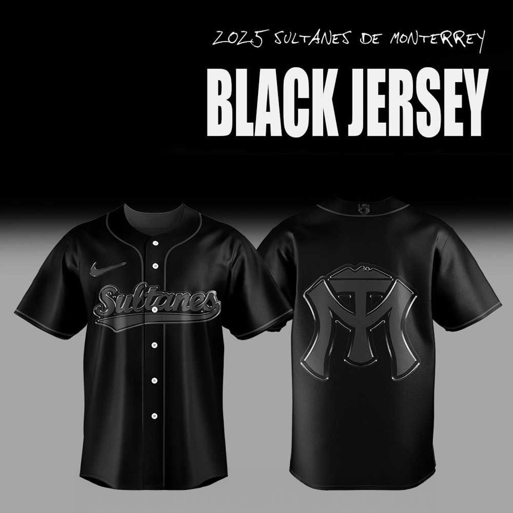 2025 Sultanes De Monterrey De Vuelta En Jersey MLB Merch Best Gifts For Baseball Fans-1