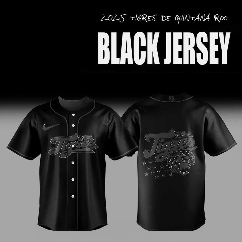 2025 Tigres De Quintana Roo De Vuelta En Jersey MLB Merch Baseball Enthusiast Gifts-1