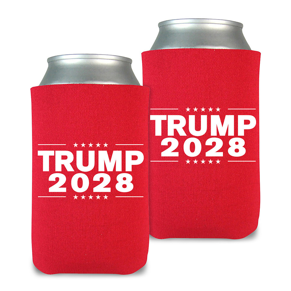 2028 Trump Can Coolers 45-47-48 Trump 2028 Can Coolers Trump Merch Store Gifts For Dad-1