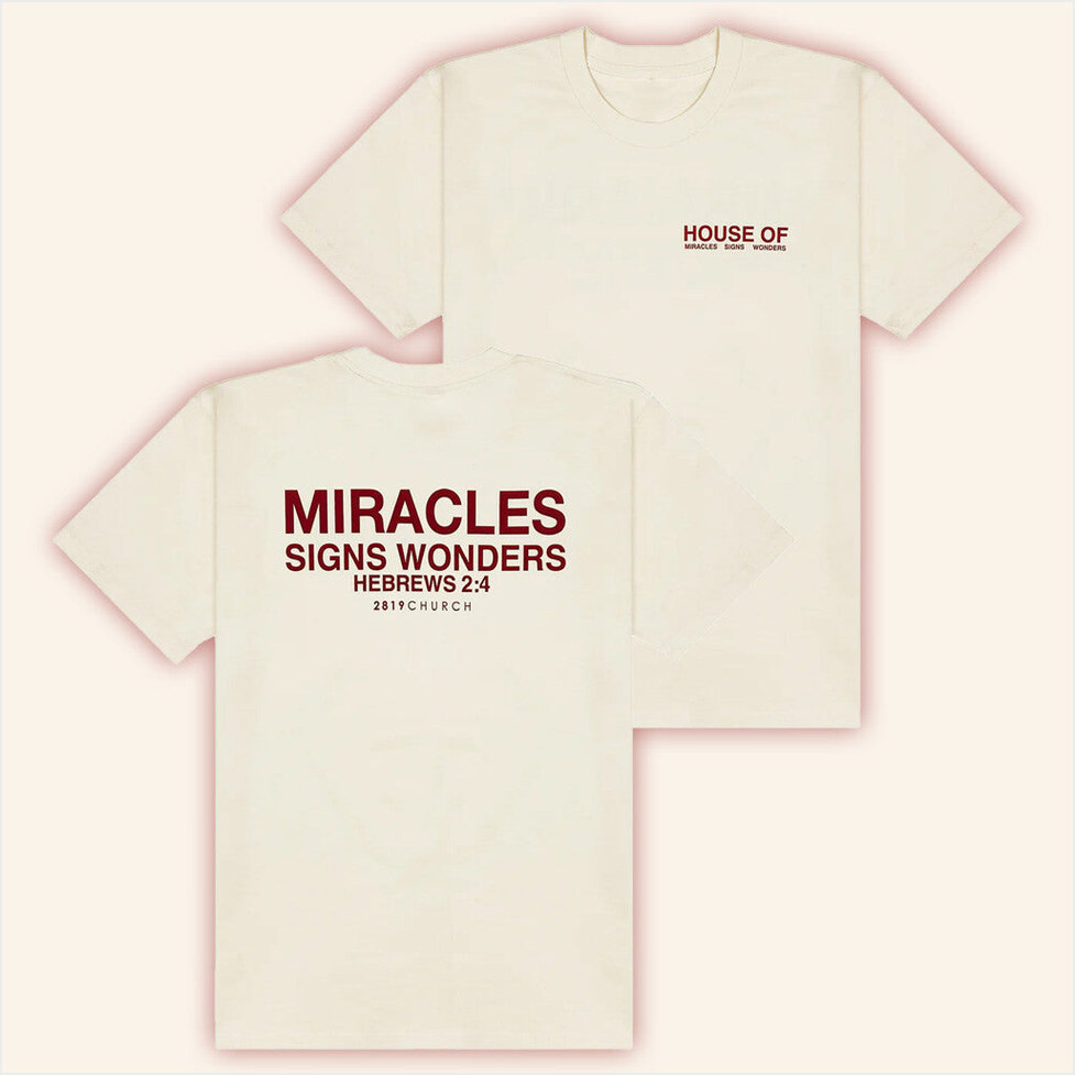 2819 Church Merch House Of Miracles T-Shirt Present For Him Birthday Gifts For Friends-1