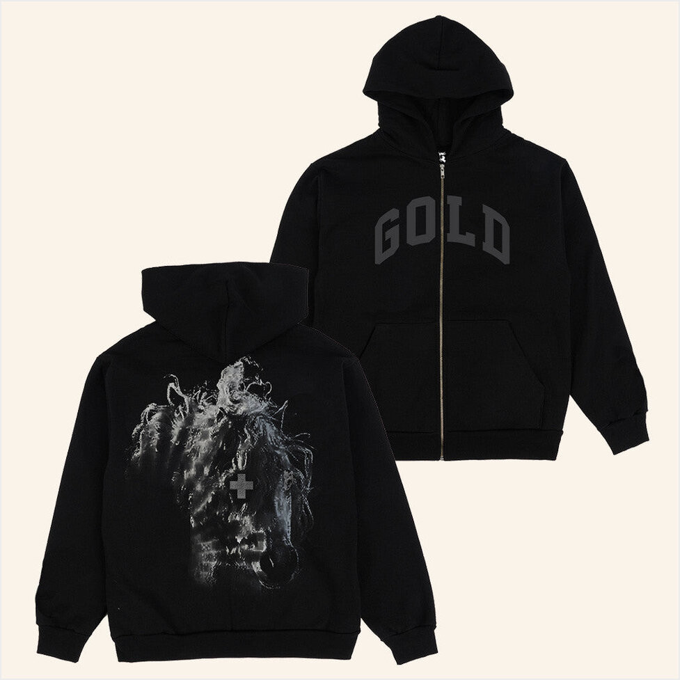 2Hollis Merch Gold Hoodie Black Gifts For Dad Birthday Gifts For Friends Christmas Presents-1