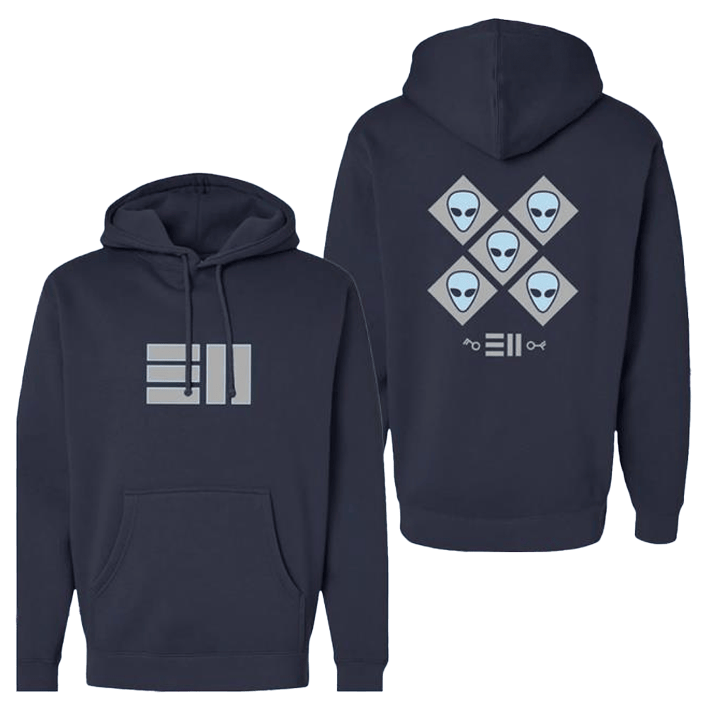 311 Merch 311 Blue Album Alien Hoodie Gifts For Dads Who Have Everything-1