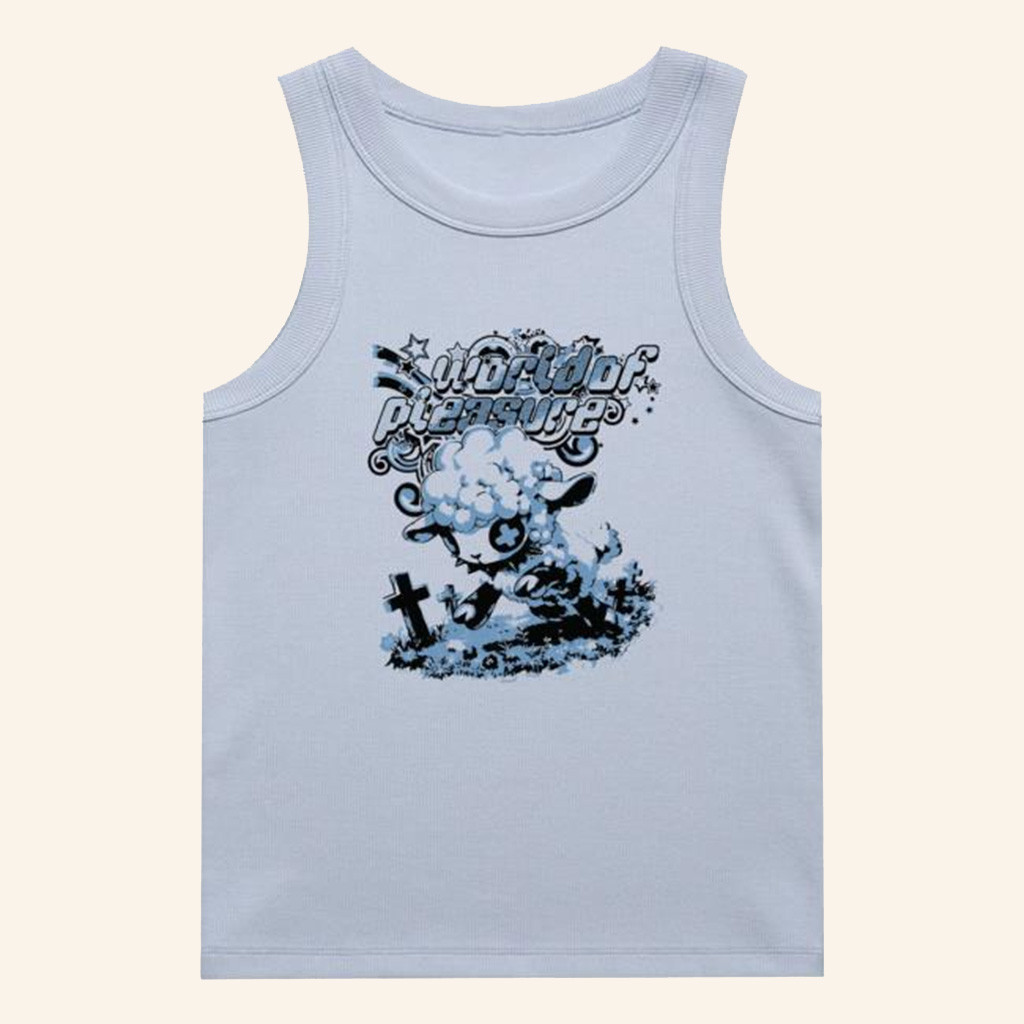 365 Merch World Of Pleasure Crop Tank Gifts For Girlfriend-1