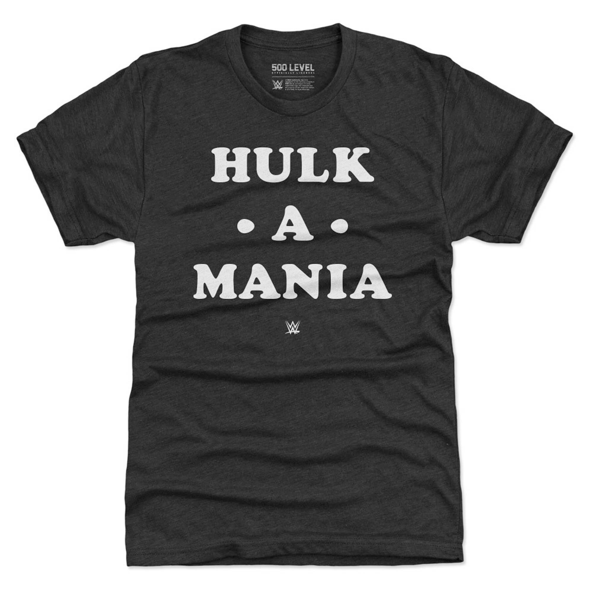 500 Level Heather Black Hulk Hogan Hulkamania Premium Triblend Tshirt Hulk Hogan Merch-1 500 Level Heather Black Hulk Hogan Hulkamania Premium Triblend Tshirt Hulk Hogan Merch-1