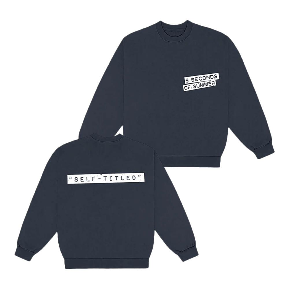 5sos Merch Self Titled Sweatshirt Father In Law Gifts Dad's Day-1