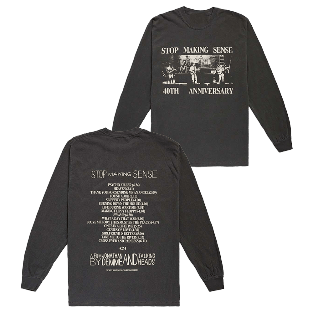 A24films Merch Making Sense Setlist Long Sleeve T-Shirt Sentimental Father's Day Gifts-1