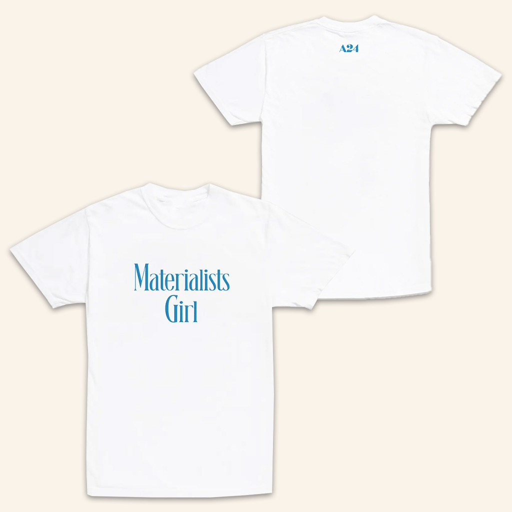 A24films Merch Materialists Girl T-Shirt Good Gifts For Boyfriend-1