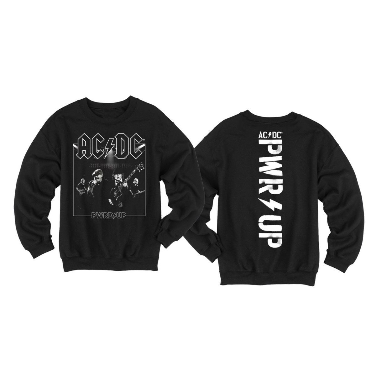 AC DC PWR UP Sweatshirt Mothers Day Gift For New Mother-1