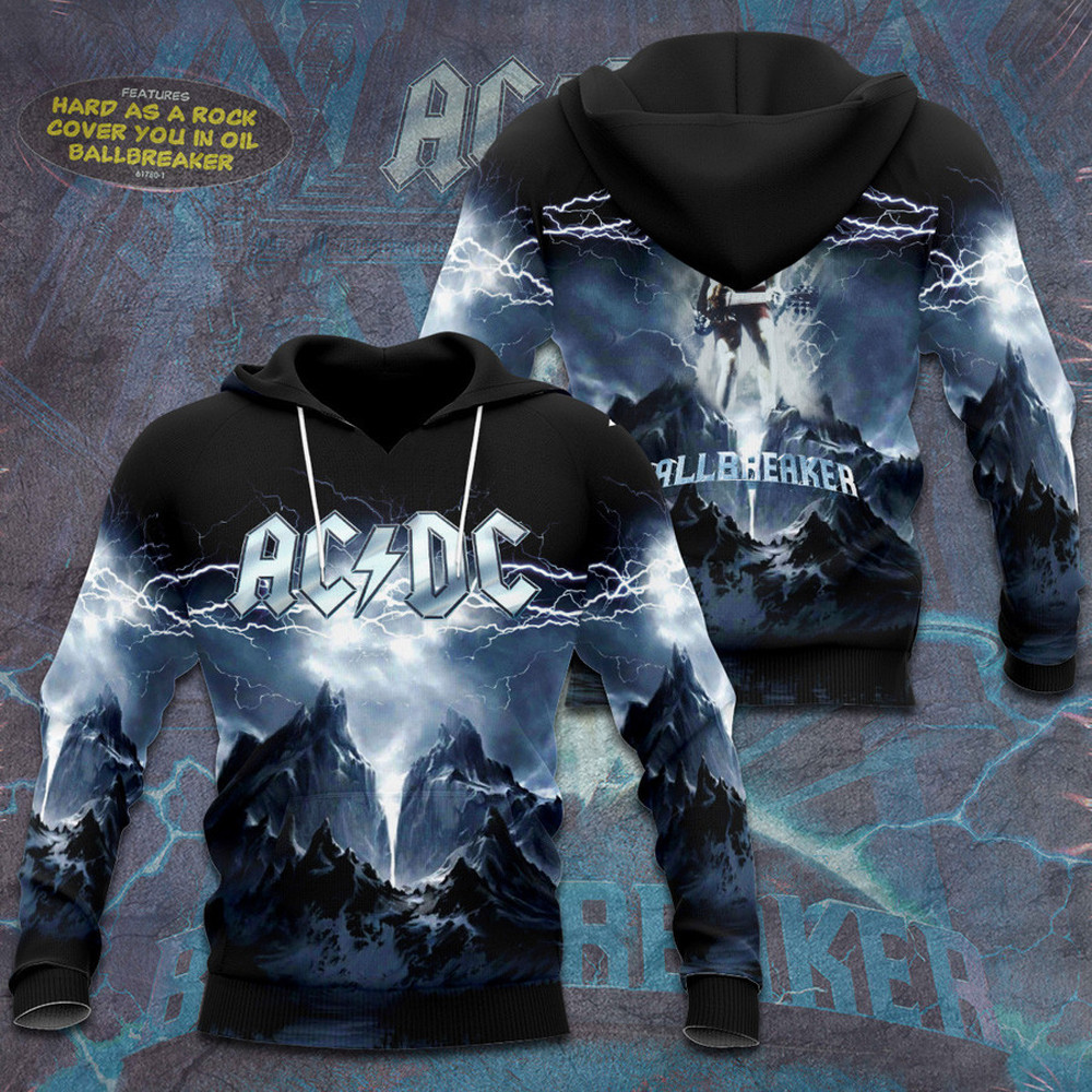 AC DC Pwr Up Tour 2025 Hoodie ACDC Hoodie Gifts For Rock Band Fans-1
