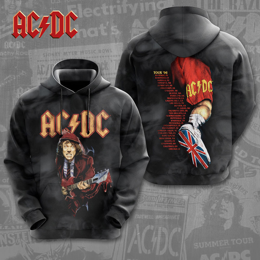 AC DC Pwr Up Tour 2025 Hoodie ACDC Rock Band Hoodie Gifts For Husband-1
