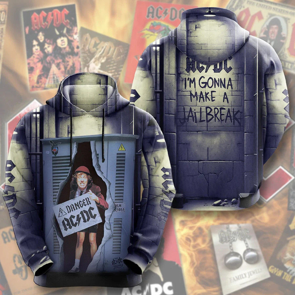 AC DC Pwr Up Tour 2025 Hoodie Gifts For Rock Band Fans-1