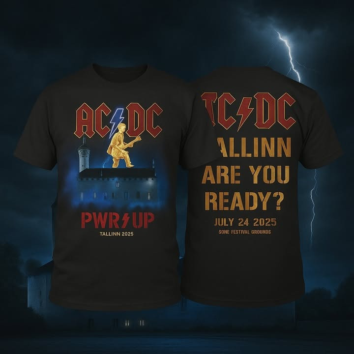 ACDC Are You Ready T-Shirt PWR UP Tour 2025 ACDC Merch Fathers Day Gifts Special-1