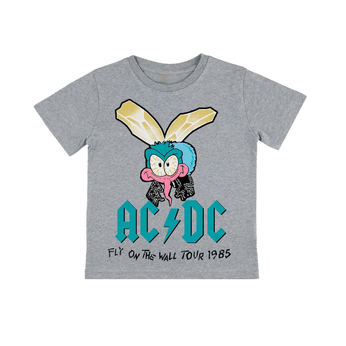 ACDC Fly On The Wall Tour '85 Baby Tee Sentimental Gifts For Mom-1