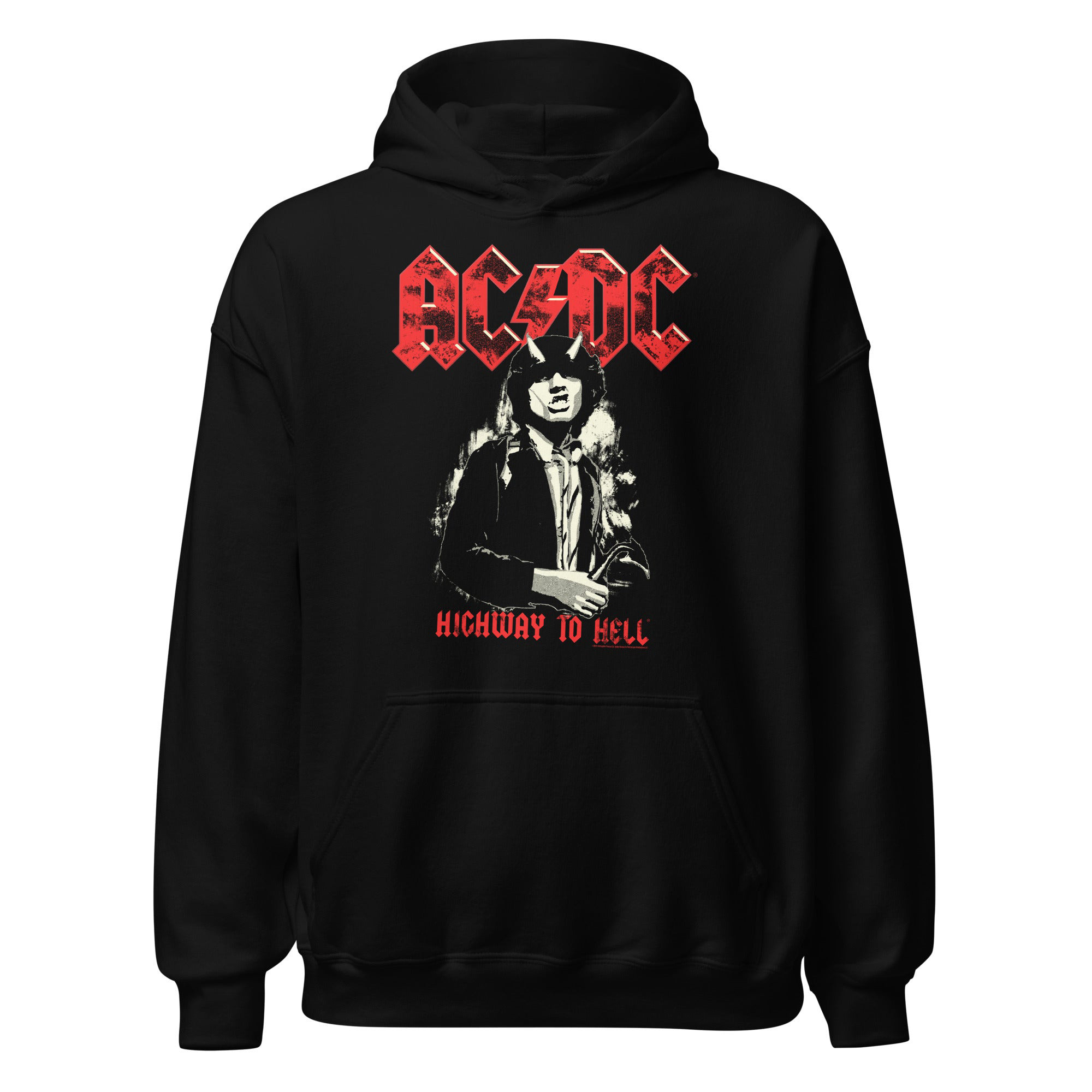 ACDC Highway To Hell Angus Hoodie Mother's Day Gifts For Elderly-1