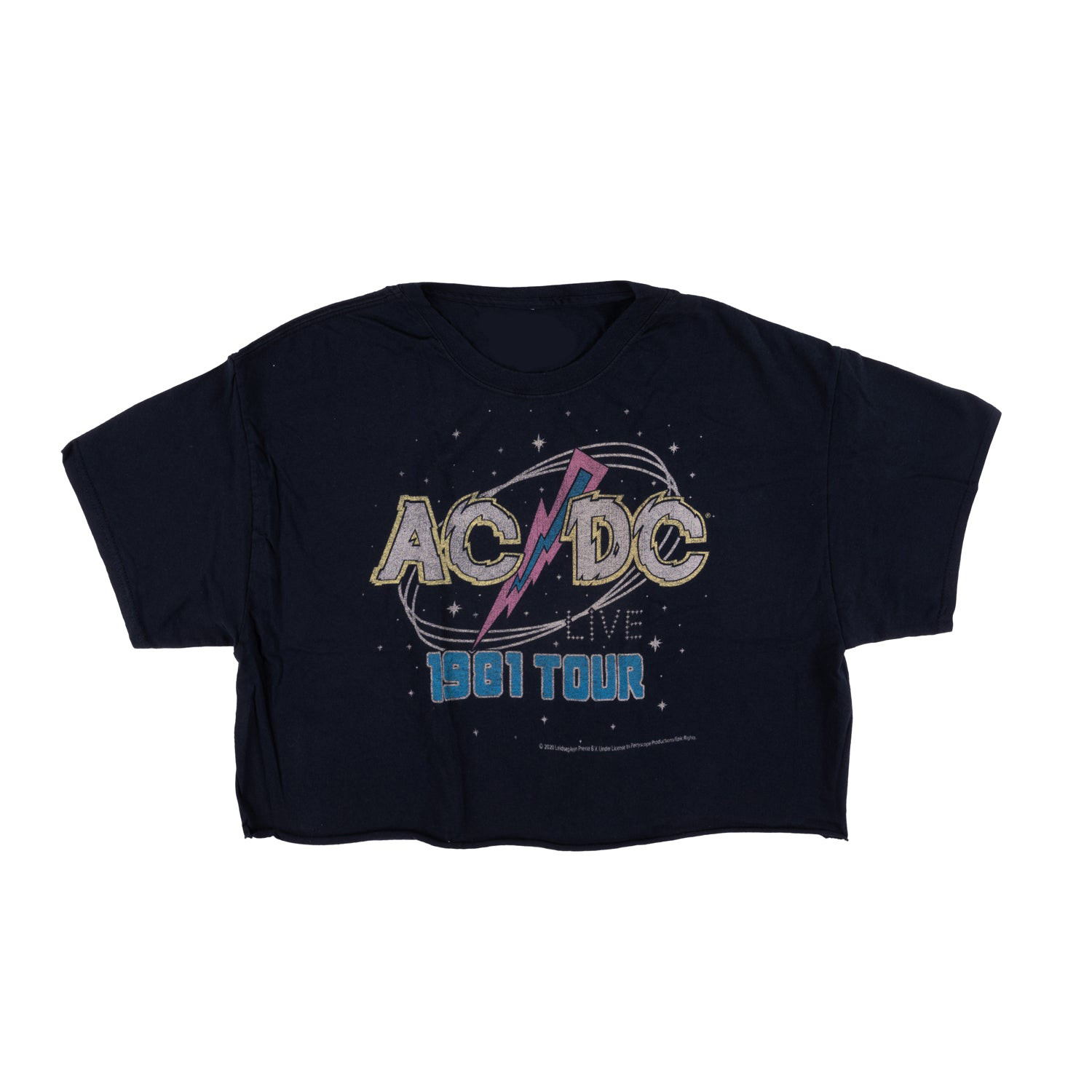 ACDC Live 1981 Crop Top Mothers Day Present Ideas-1