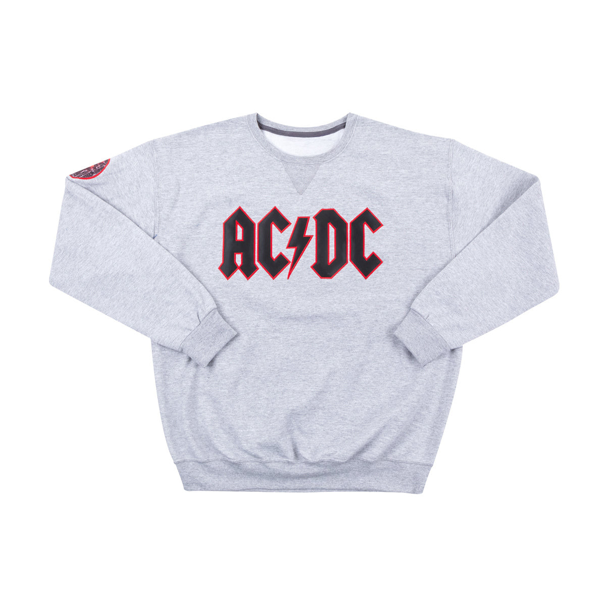 ACDC Logo Grey Sweatshirt Funny Father's Day Gifts-1