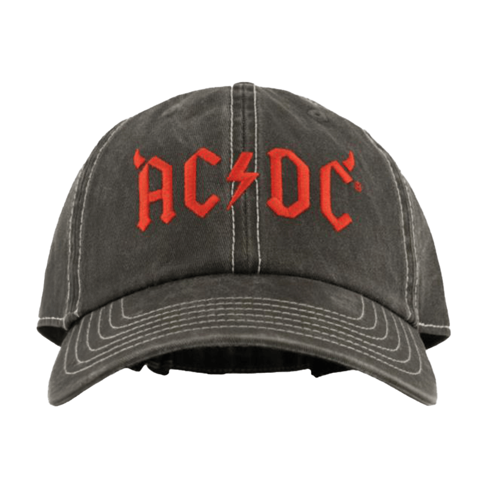 ACDC Merch ACDC Horns Logo Hat Father's Day Gifts Music Lover-1