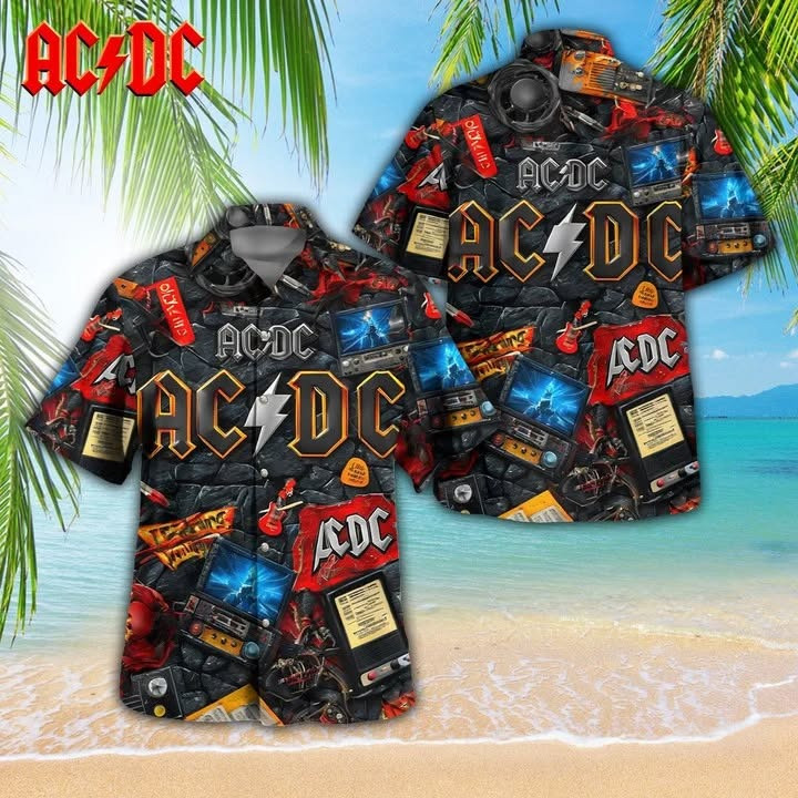 ACDC PWR UP Tour 2025 Hawaiian Shirt ACDC Merch Gift For Concert Lover-1