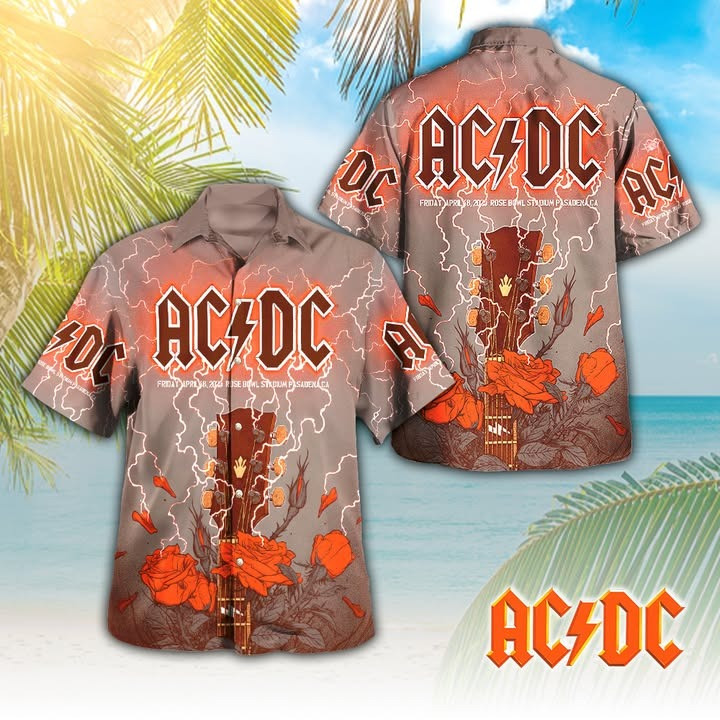ACDC PWR UP Tour 2025 Hawaiian Shirt ACDC Merch Gifts For Father's Day Ideas-1