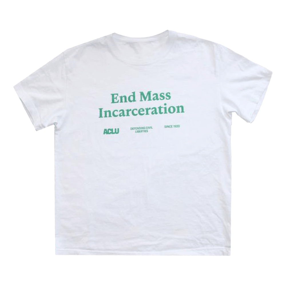 ACLU Merch End Mass Incarceration T-Shirt Father's Day Present Ideas-1