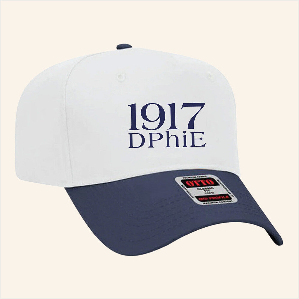 ADPI Merch 1917 DPhiE Embroidered Hat Birthday Presents For Boyfriend Birthday Gifts For Fans-1