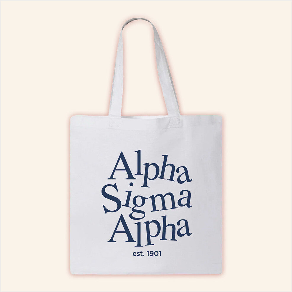 ADPI Merch Alpha Sigma Alpha Tote Bag Birthday Gifts For Wife Gifts For Friends Christmas Presents Ideas-1