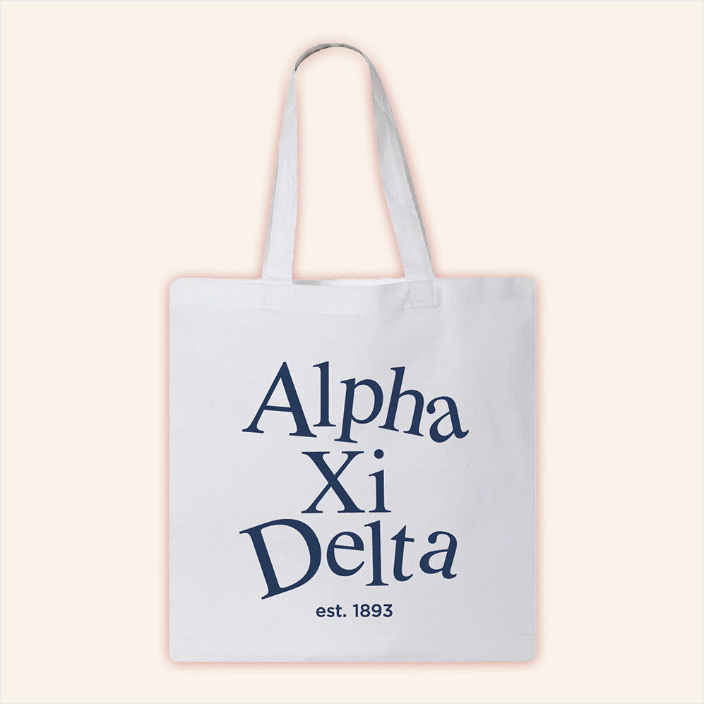 ADPI Merch Alpha Xi Delta Tote Bag Birthday Gifts For Mom Gifts For Best Friend Christmas Presents Ideas-1