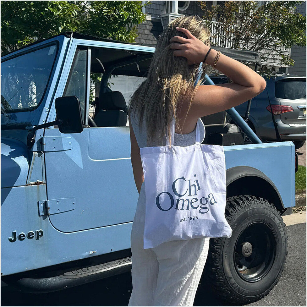 ADPI Merch Chi Omega Tote Bag Birthday Gift Ideas For Best Friends Gifts For Fans Christmas Presents-1