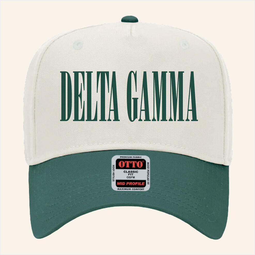 ADPI Merch Delta Gamma Embroidered Hat Birthday Ideas For Husband Gifts For Best Friend-1