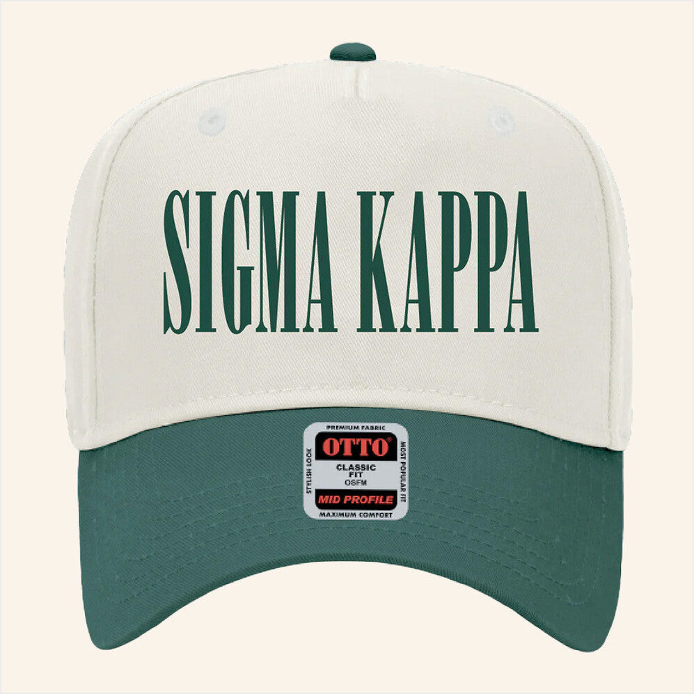 ADPI Merch Sigma Kappa Embroidered Hat Unique Birthday Gifts For Husband Gifts For BFF-1
