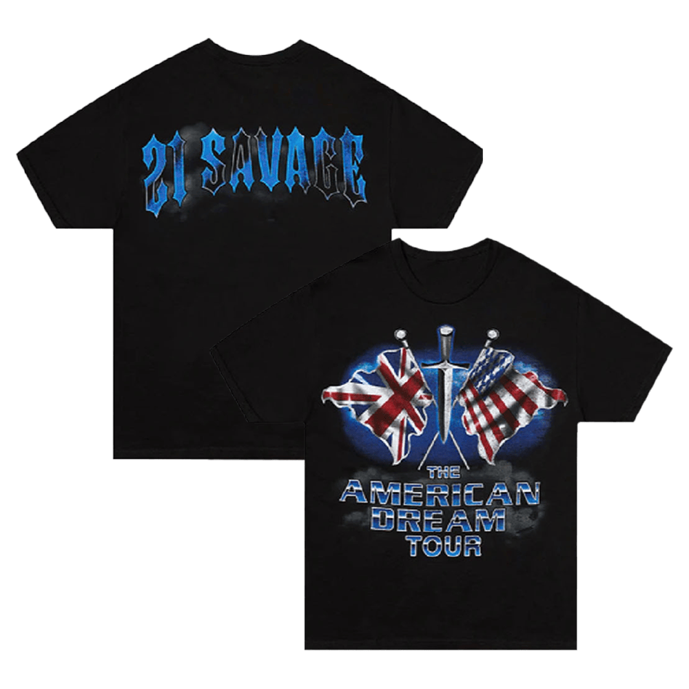 ADT Flag T-Shirt 21 Savage Merch Father's Day Presents From Daughter-1