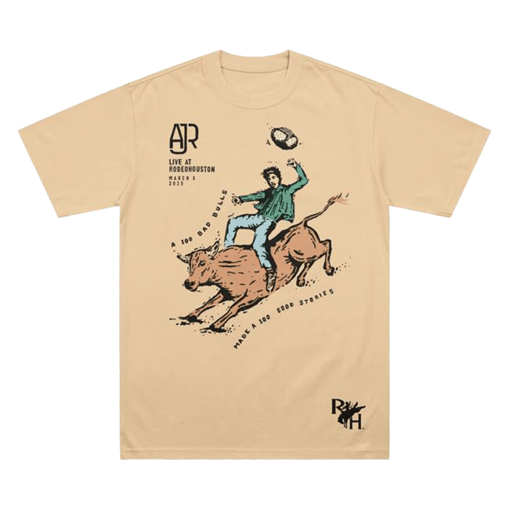 AJR Merch Ajrbrothers Bucking Bronco T-Shirt Gifts For People Who Like Music-1