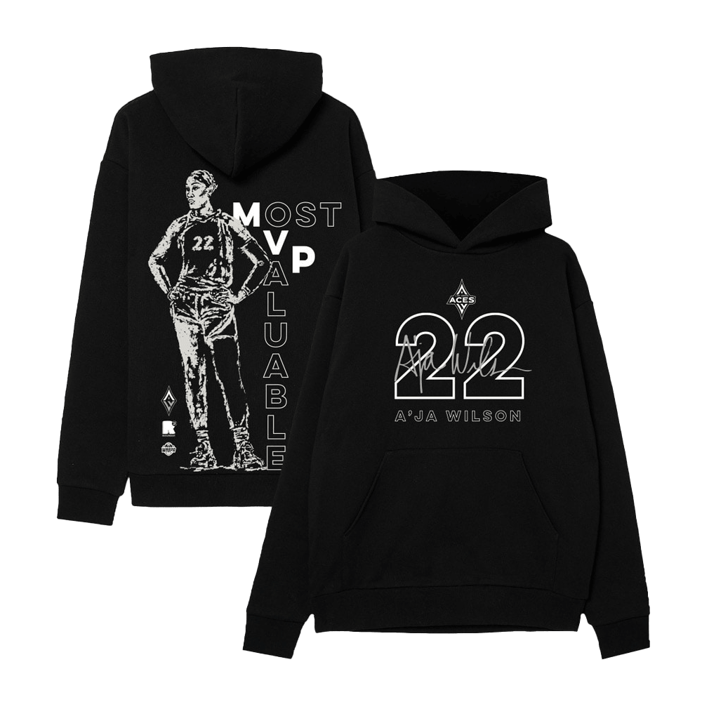 A'Ja Wilson Hoodie Las Vegas Aces Wnba Slam Cover Hoodie Gifts For Basketball Fan-1