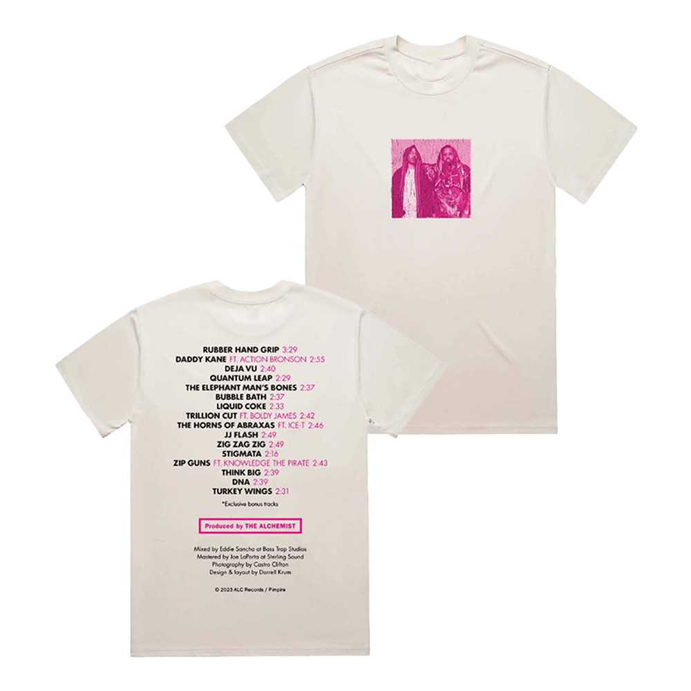 ALC Records Merch ALC X ROC Natural T-Shirt Gifts For Best Friends-1