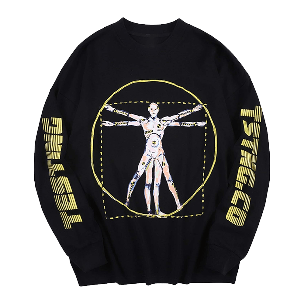 ASAP Rocky Merch ASAP Rocky Testing Long Sleeve T-Shirt Father's Day Gifts For Husband-1