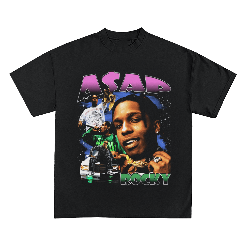 ASAP Rocky Merch T-Shirt Perfect Father's Day Gifts For Rapper Fans-1