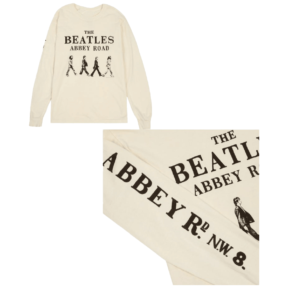 Abbey Road Ivory Long Sleeve Shirt Father's Day Special Gifts For Dad-1