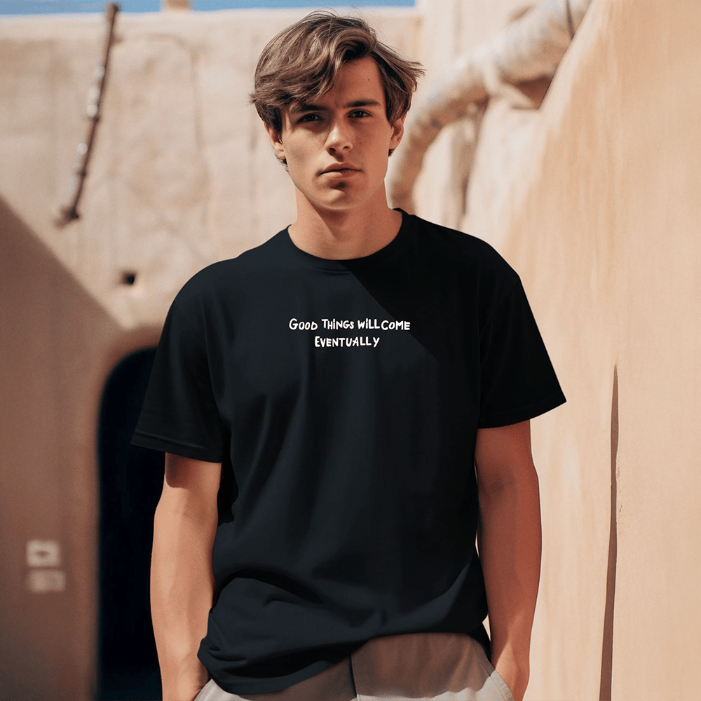 Abigailep Good Things Will Come Eventually Shirt Father's Day Presents For Husband-1